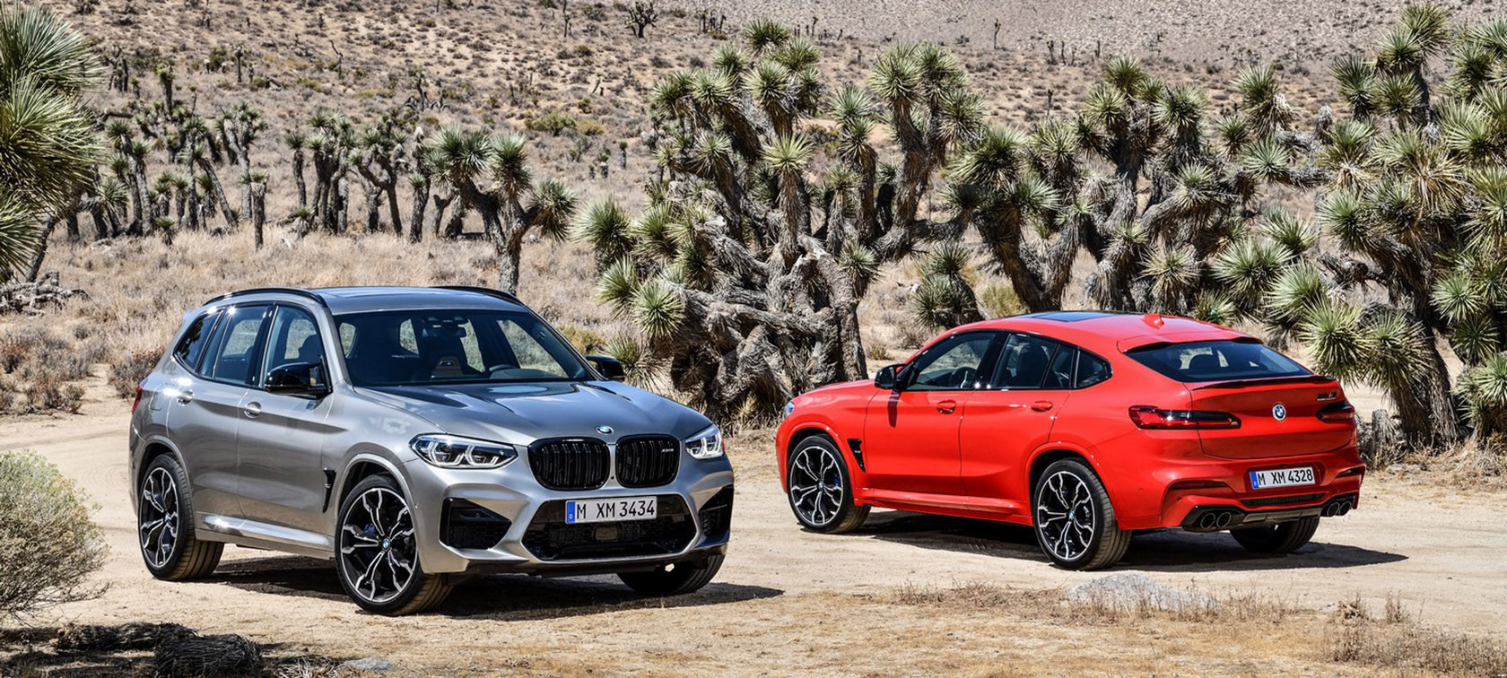 Новые BMW X3 M и BMW X4 M и их версии Competition.